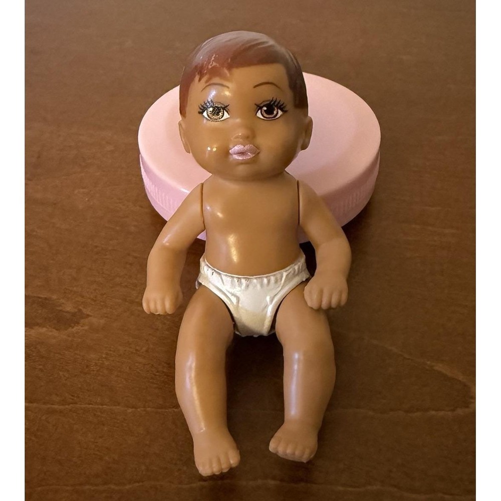 Vintage Barbie Baby Sister Krissy Doll Mattel Brown Hair 1999